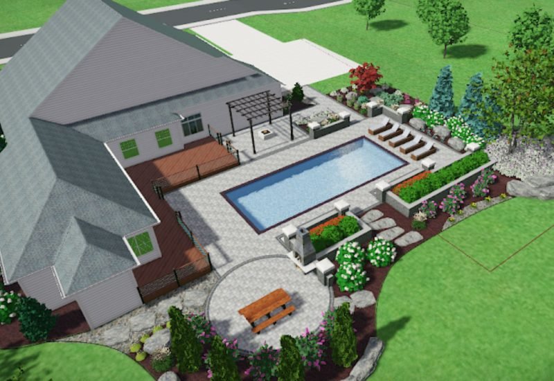 landscaping design by robinson landscape solution