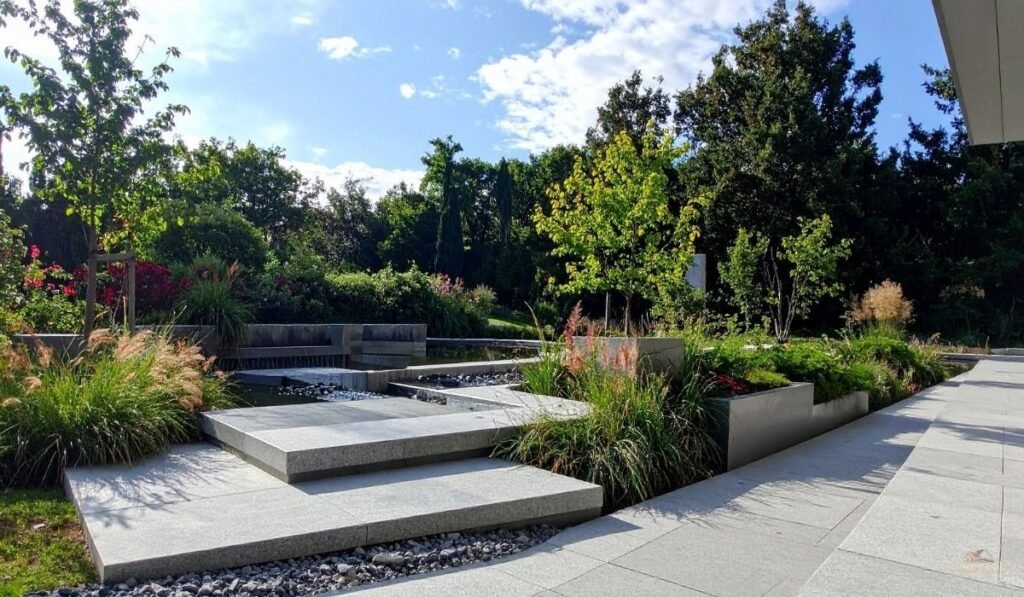 Layered Garden and Flower Beds